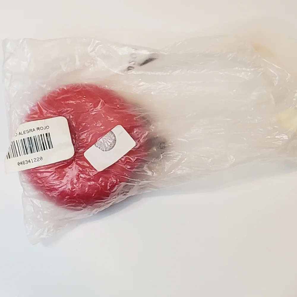 Tupperware Red Round Salt Shaker